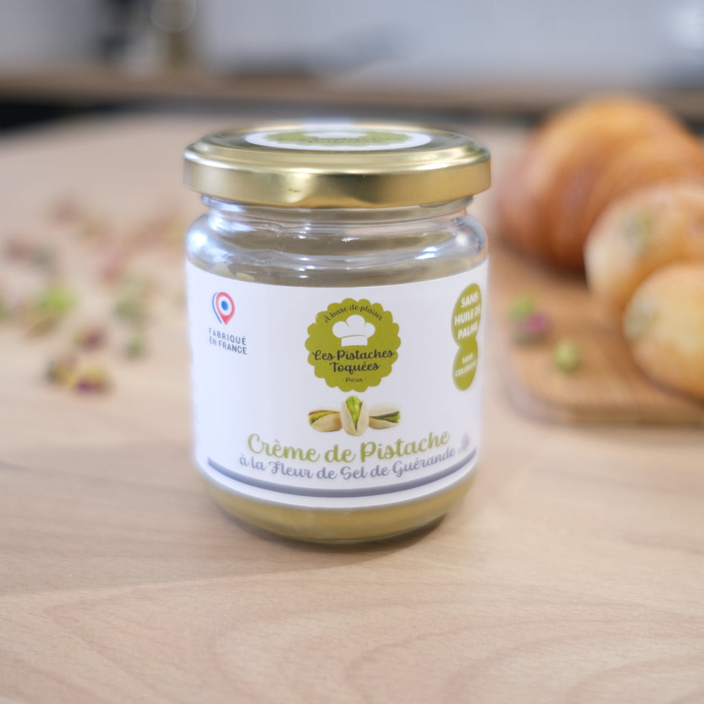 Pâte à tartiner Crème de Pistache à la Fleur de Sel de Guérande 1x 190g