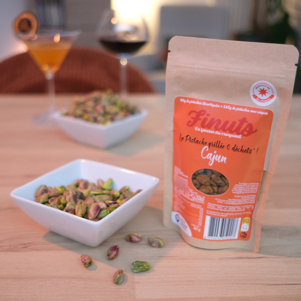 Pistaches Décortiquées Grillées aux Epices Cajun 1x 80g