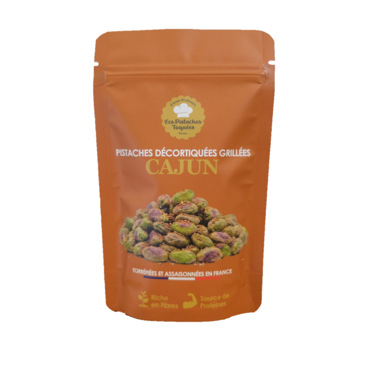 Pistaches Décortiquées Grillées aux Epices Cajun 12x 80g