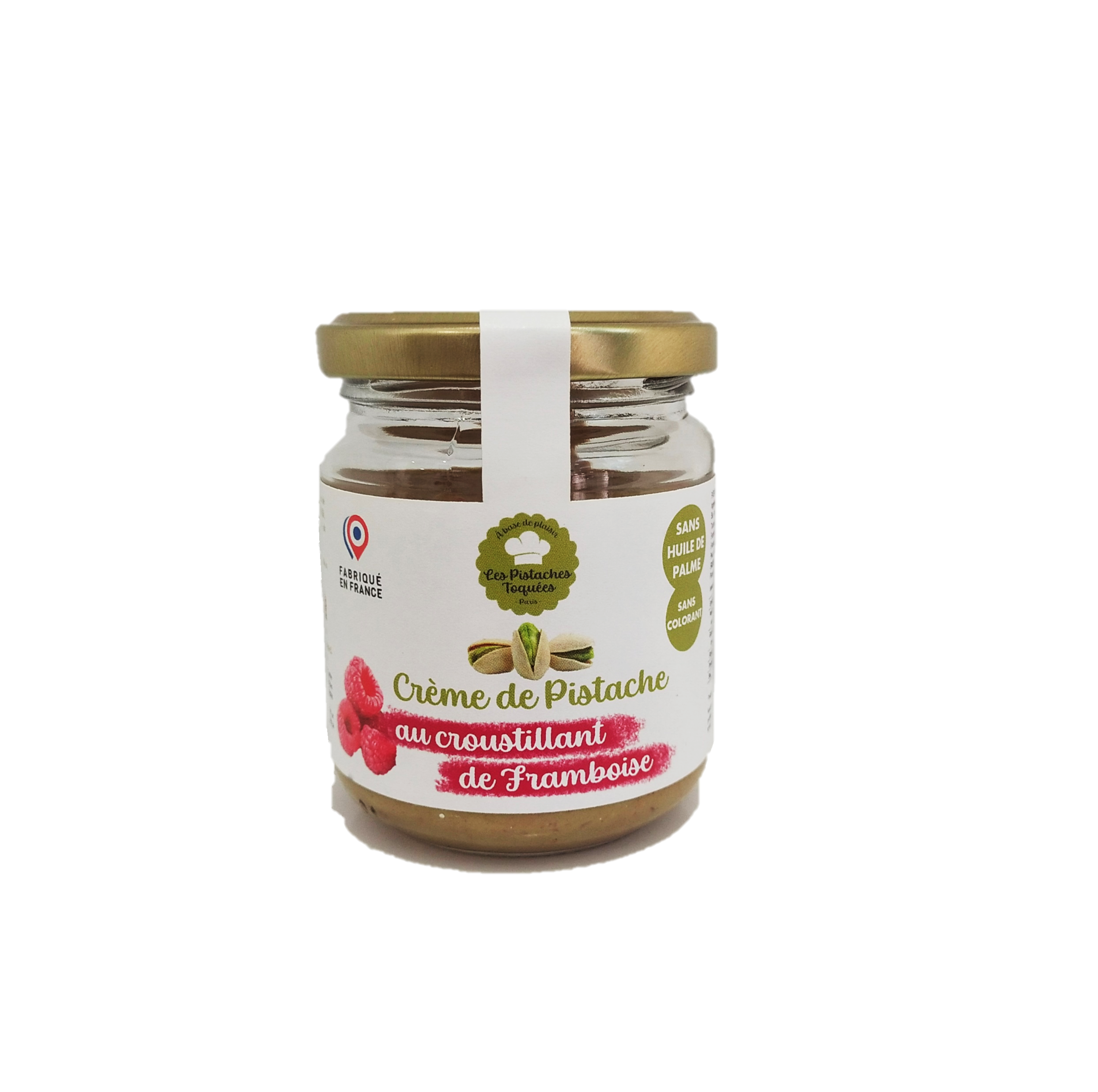 Pâte à tartiner Crème de Pistache au Croustillant de Framboise 1x 185g