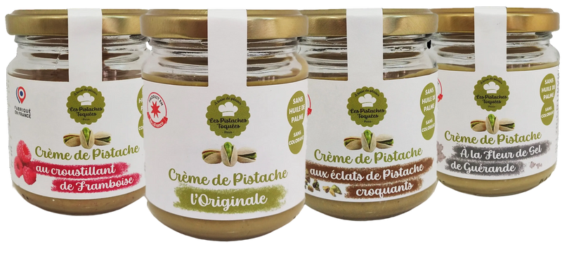 La pistache, sublimée à la cuillère.