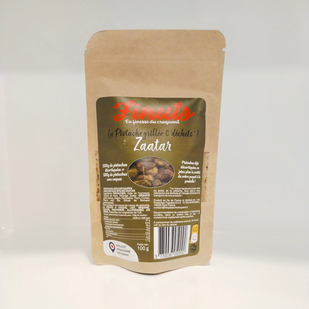 Pistaches Décortiquées Grillées aux Epices Zaatar 1x 80g
