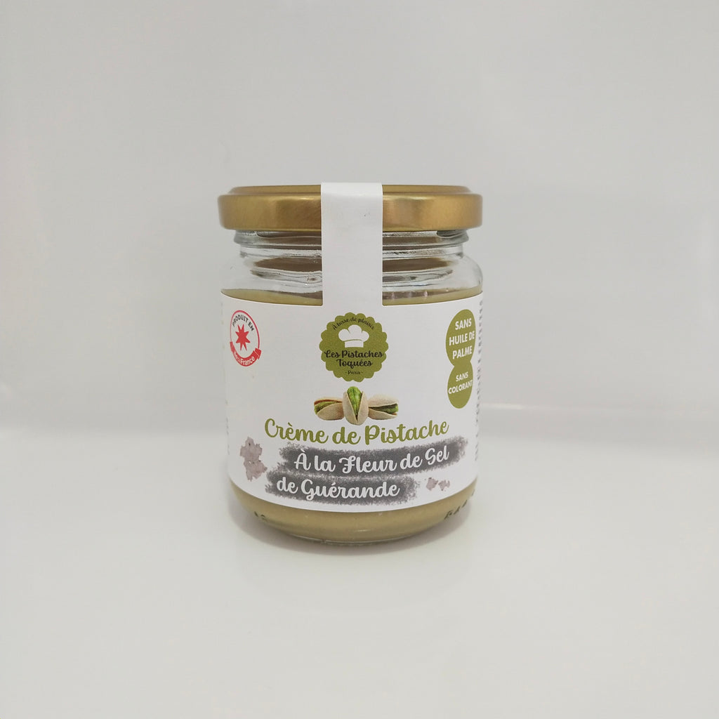 Pâte à tartiner Crème de Pistache à la Fleur de Sel de Guérande 12x 190g