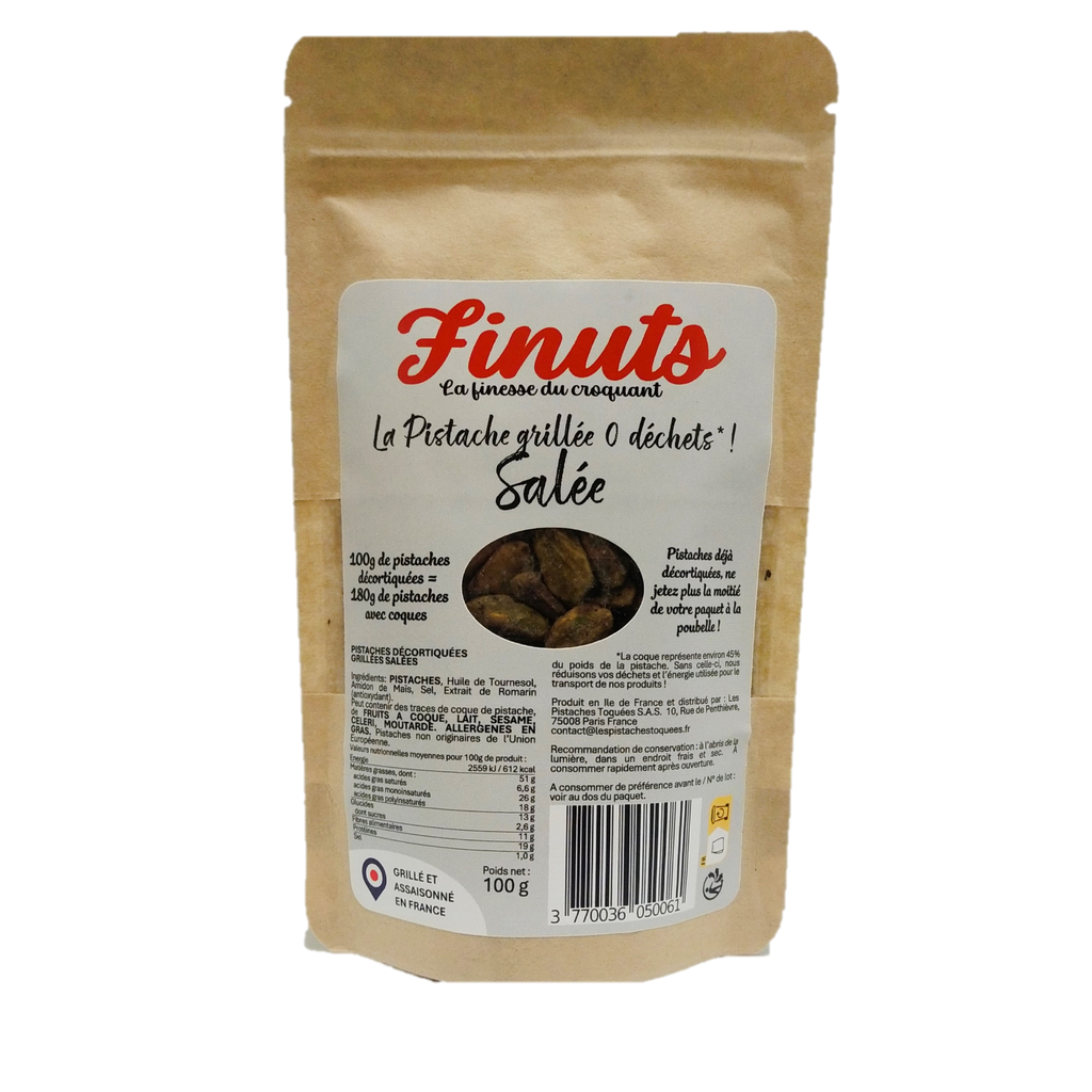 Pistaches Décortiquées Grillées Salées 1x 80g